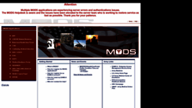 What Mods.army.mil website looked like in 2022 (2 years ago)