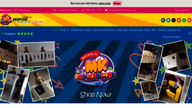 What Mkfurnishings.co.uk website looked like in 2022 (1 year ago)