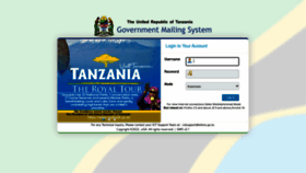 What Mail.kilimo.go.tz website looked like in 2022 (1 year ago)