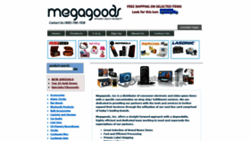 What Megagoods.com website looked like in 2022 (1 year ago)