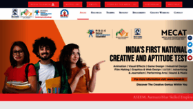 What Mescindia.org website looked like in 2022 (1 year ago)