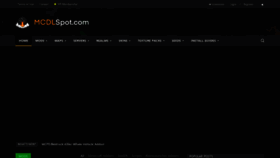 What Mcdlspot.com website looked like in 2022 (1 year ago)
