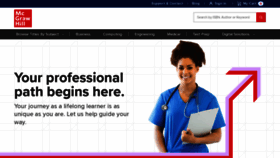 What Mhprofessional.com website looked like in 2022 (1 year ago)