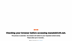 What Manatoki145.net website looked like in 2022 (1 year ago)