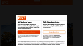 What Mountainbike-magazin.de website looked like in 2022 (1 year ago)