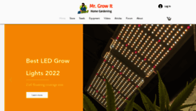 What Mrgrowit.com website looked like in 2022 (1 year ago)
