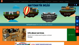 What Matematikdelisi.com website looked like in 2022 (1 year ago)