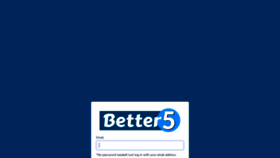 What Members.better5.com website looked like in 2022 (1 year ago)