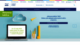 What Mac.pl website looked like in 2022 (1 year ago)