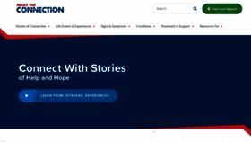 What Maketheconnection.net website looked like in 2022 (1 year ago)