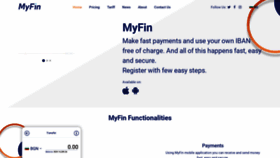 What Myfin.bg website looked like in 2022 (2 years ago)
