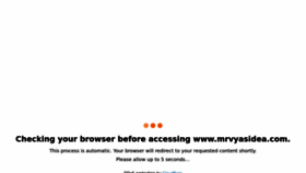 What Mrvyasidea.com website looked like in 2022 (1 year ago)