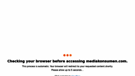 What Mediakonsumen.com website looked like in 2022 (1 year ago)