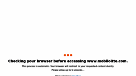 What Mobiloitte.com website looked like in 2022 (1 year ago)
