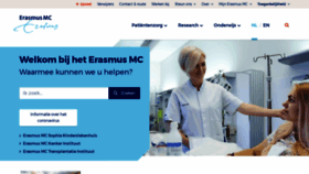 What Mijnwerkplek.erasmusmc.nl website looked like in 2022 (1 year ago)