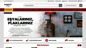 What Mamatikoleksiyon.com website looked like in 2022 (1 year ago)