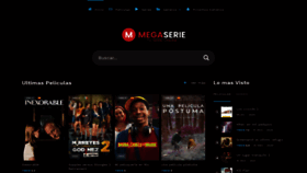 What Megaxserie.me website looked like in 2022 (1 year ago)