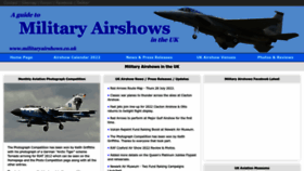 What Military-airshows.co.uk website looked like in 2022 (1 year ago)