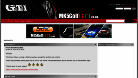 What Mk5golfgti.co.uk website looked like in 2022 (1 year ago)