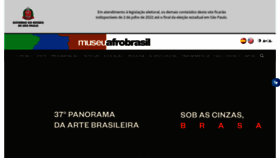 What Museuafrobrasil.org.br website looked like in 2022 (1 year ago)