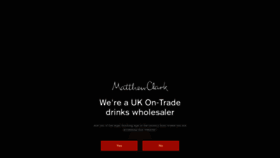 What Matthewclark.co.uk website looked like in 2022 (2 years ago)