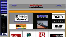 What Modelwarships.com website looked like in 2022 (1 year ago)
