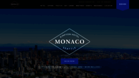 What Monaco-seattle.com website looked like in 2022 (1 year ago)