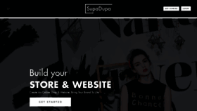 What Mysupadupa.com website looked like in 2022 (1 year ago)