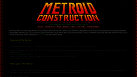 What Metroidconstruction.com website looked like in 2022 (1 year ago)