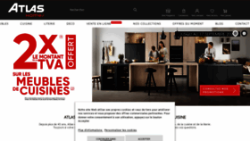 What Meublesatlas.fr website looked like in 2022 (1 year ago)