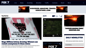 What Myfoxaustin.com website looked like in 2022 (1 year ago)