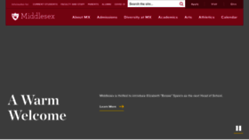 What Mxschool.edu website looked like in 2022 (1 year ago)