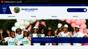 What Miamigardens-fl.gov website looked like in 2022 (1 year ago)