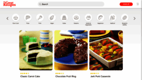 What Mygreatrecipes.com website looked like in 2022 (1 year ago)