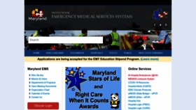 What Miemss.org website looked like in 2022 (1 year ago)