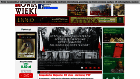 What Mowiawieki.pl website looked like in 2022 (1 year ago)