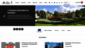 What Muzeumzamoyskich.pl website looked like in 2022 (1 year ago)