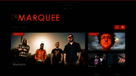 What Marqueemag.com website looked like in 2022 (1 year ago)