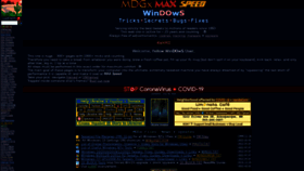 What Mdgx.com website looked like in 2022 (1 year ago)