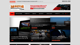 What Monitor-radiotv.it website looked like in 2022 (1 year ago)