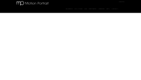 What Motionportrait.com website looked like in 2022 (1 year ago)
