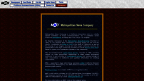What Mnc.net website looked like in 2022 (1 year ago)