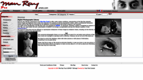 What Manray-photo.com website looked like in 2022 (1 year ago)