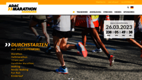 What Marathon-hannover.de website looked like in 2022 (1 year ago)