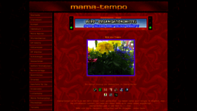 What Mama-tempo.de website looked like in 2022 (1 year ago)