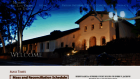 What Missionsanluisobispo.org website looked like in 2022 (2 years ago)