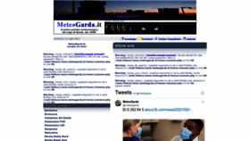 What Meteogarda.it website looked like in 2022 (1 year ago)