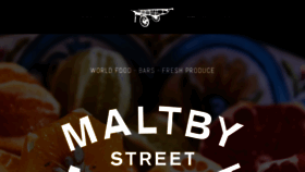 What Maltby.st website looked like in 2022 (1 year ago)