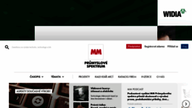 What Mmspektrum.com website looked like in 2022 (1 year ago)