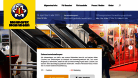 What Maimarkt.de website looked like in 2022 (1 year ago)